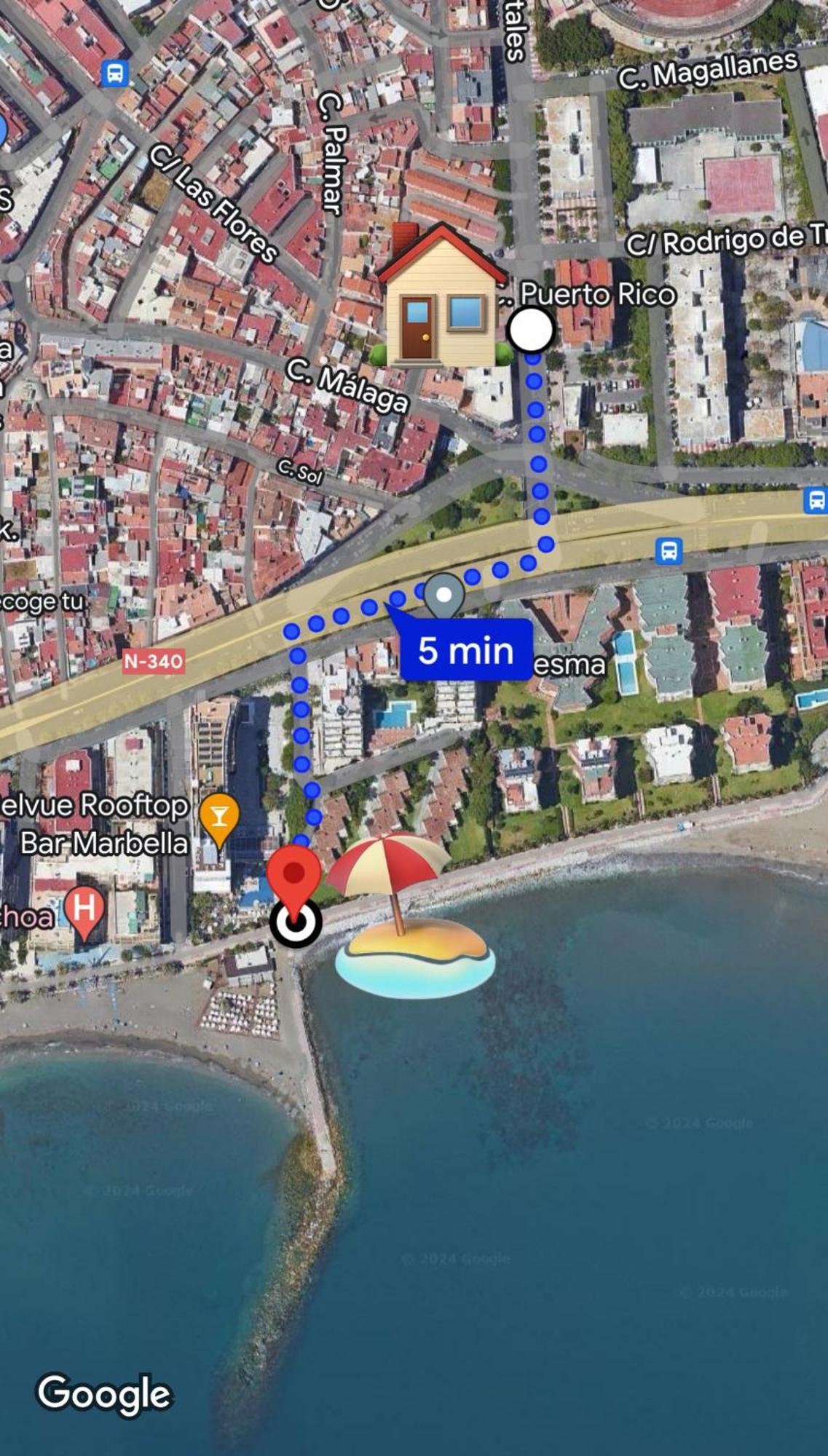 Acogedor Apartamento Cerca De La Playa マルベーリャ エクステリア 写真